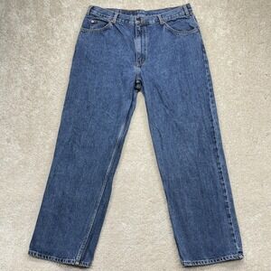 Levi's Men's relaxed 559 Jeans - Blue Denim 42x32.   SEE NOTE